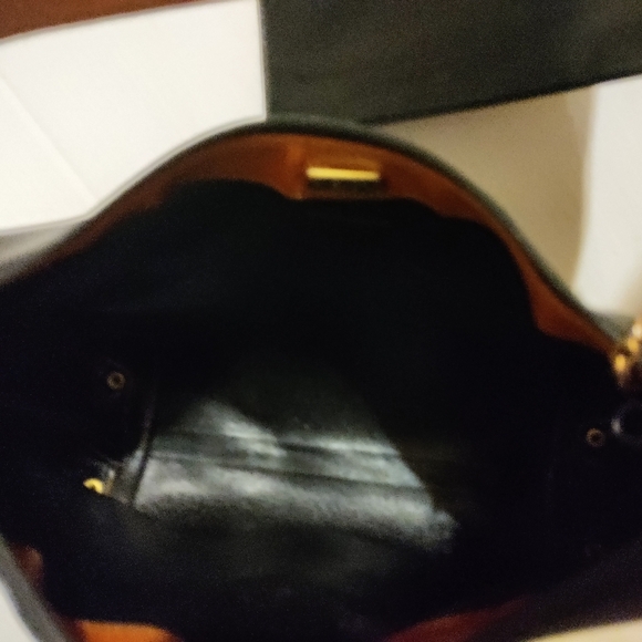 Vintage  Givenchy Black Leather Shoulder Purse - Picture 16 of 16